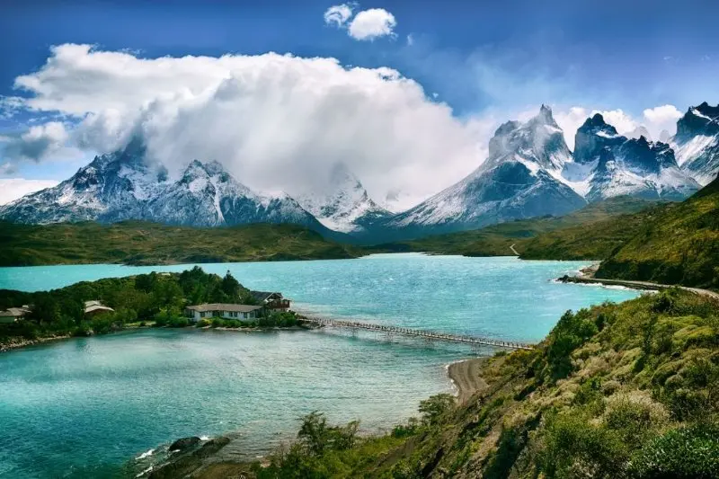 South American landscape during peak season