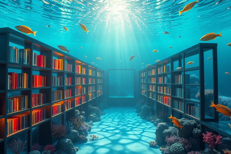 Swimming in Silence: Inside the World’s First Underwater Library
